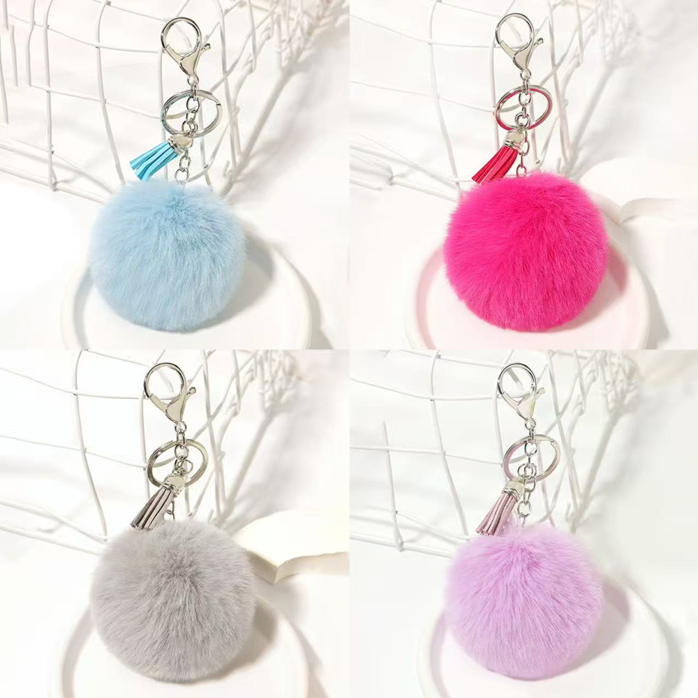 Women Bags Pictures - Simple Tassel Car Bag Pendant Keyring
