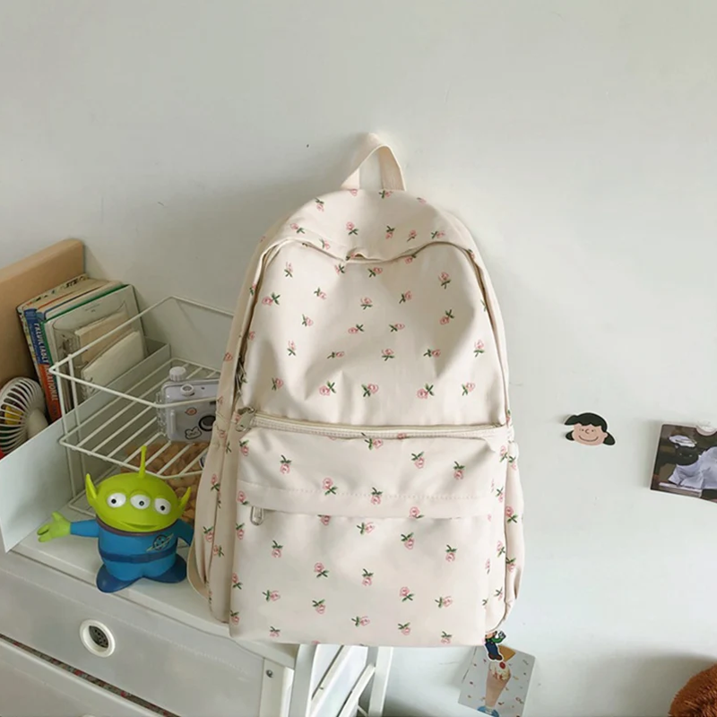 Women Bags Aldo - Preppy Style Canvas Backpacks Shoulder Bags