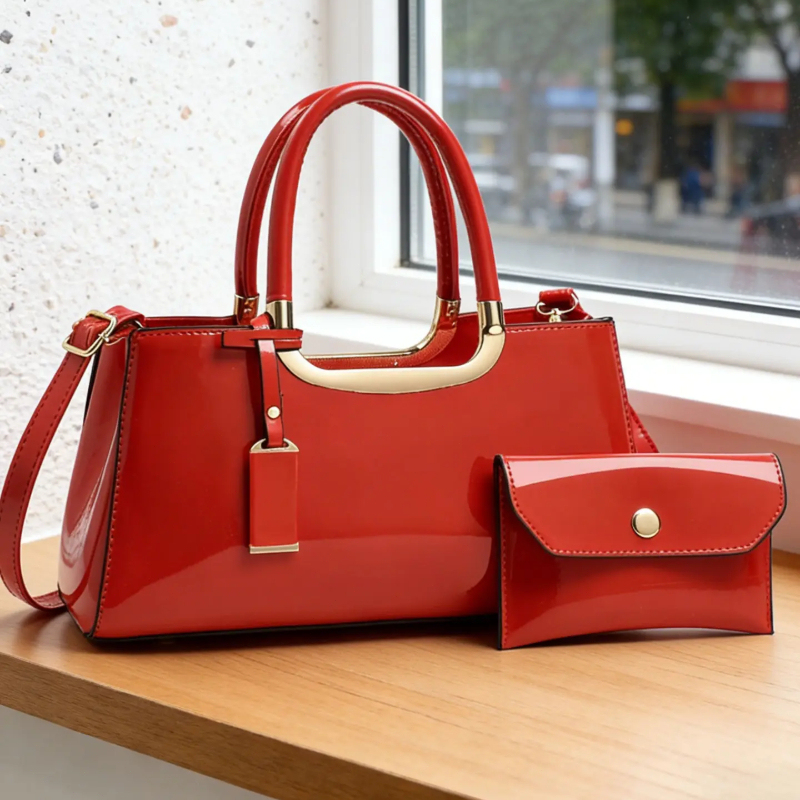 Women Bags Luxury - Women's Handbag Set, Light Luxury PU