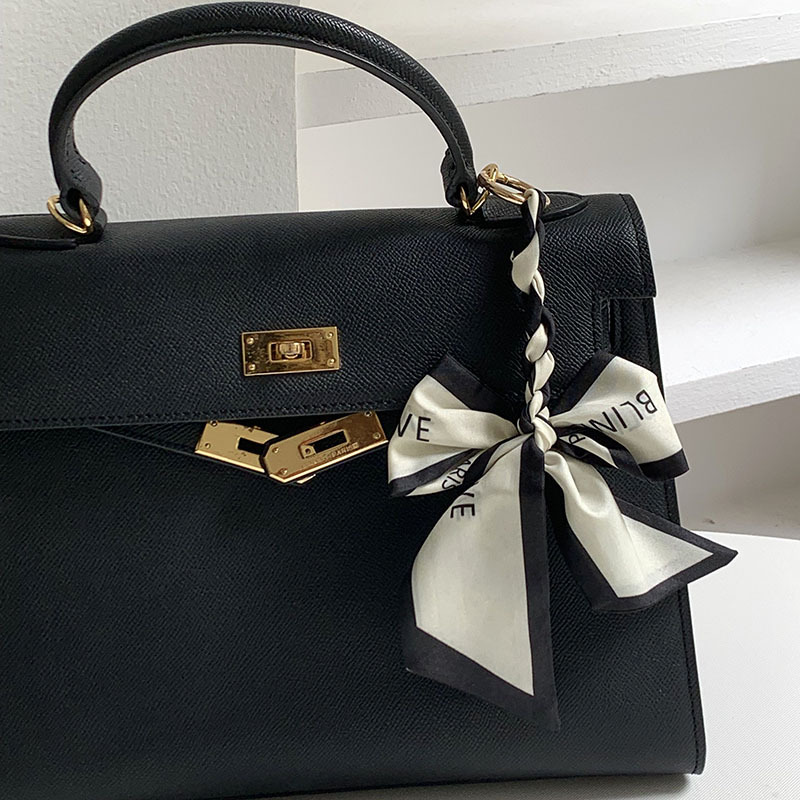 Women Bags Ysl - New Color Hand-Knitted Silk Scarf Bow