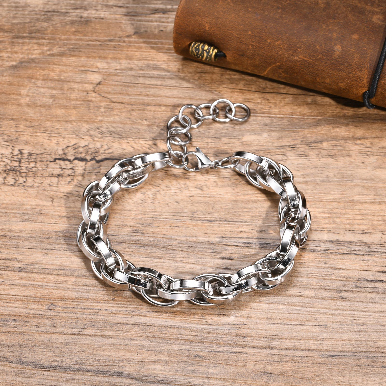 Minimalist Silver-tone Chain L - đánh giá và giá Women Bags Price