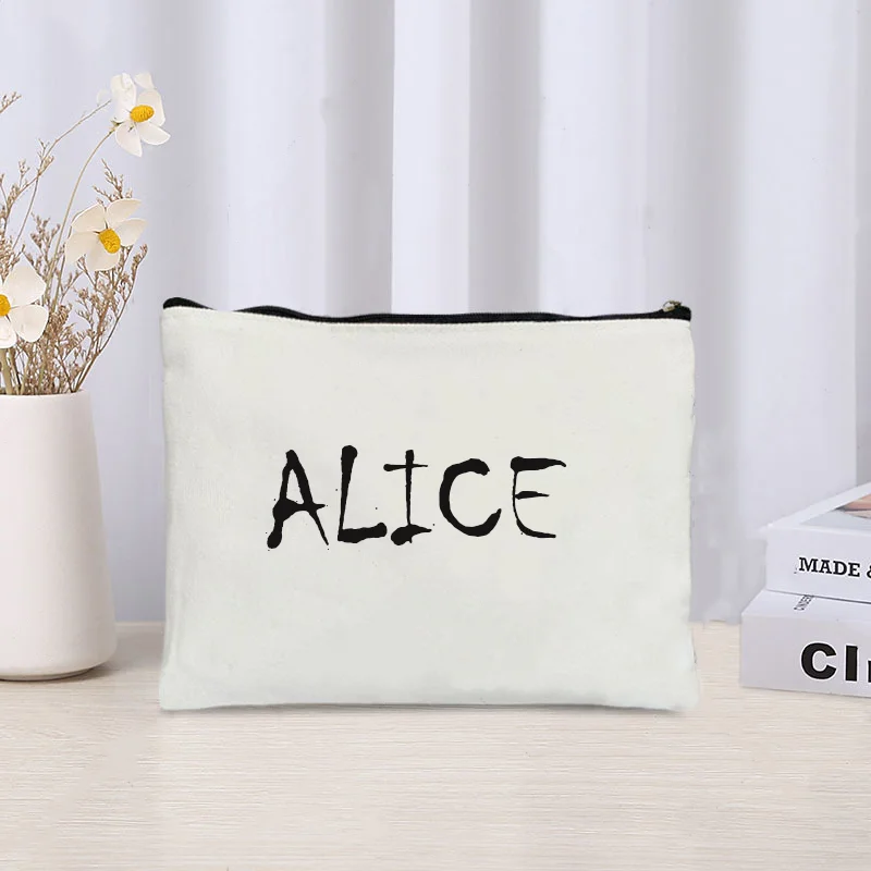 Custom Your Name Cosmetic Bag  - đánh giá và giá Women Bags Price