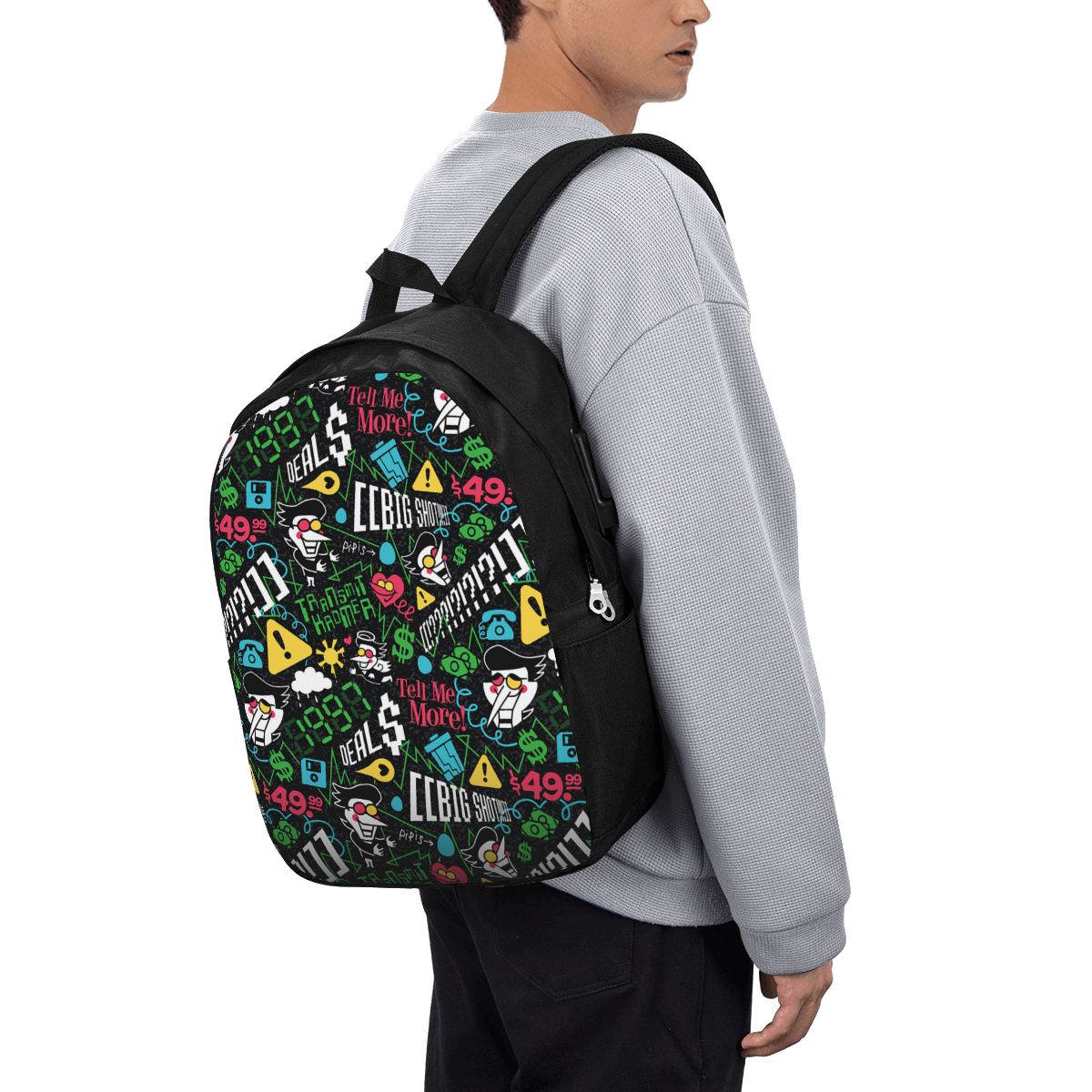 Deltarune SPAMTON G Backpack T - đánh giá và giá Women Bags For Travel