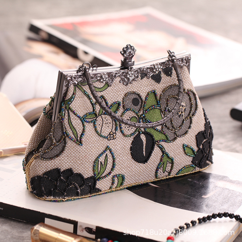 Boutique  Chinese Style Embroi - đánh giá và giá Evening Bag Beaded