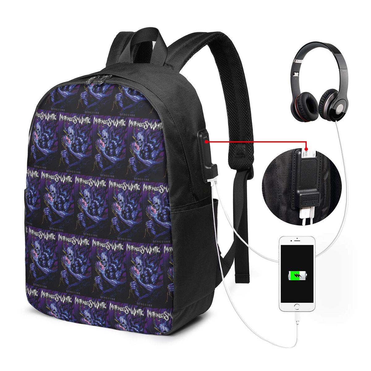 Motionless In White Backpack T - đánh giá và giá Women Bags For Travel