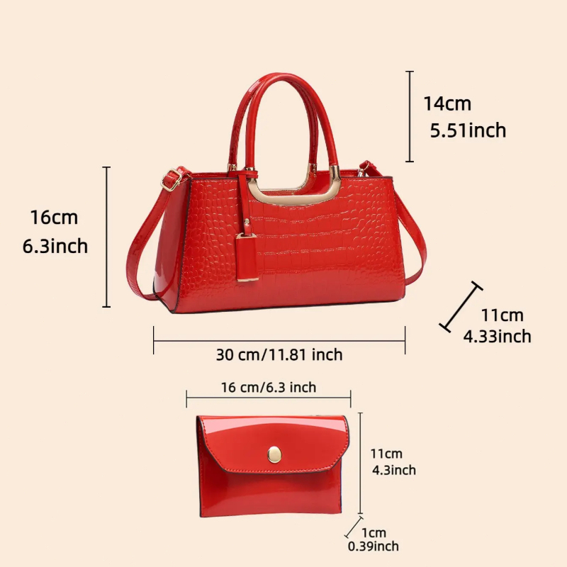Women's Handbag Set, Light Lux - đánh giá và giá Women Bags Luxury