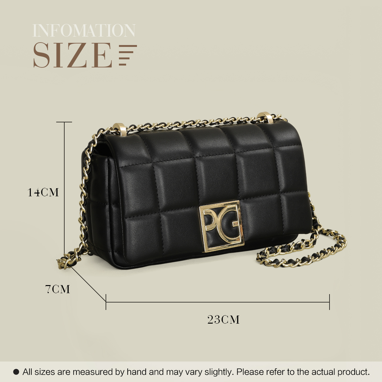 PG Women's Bag Luxury Casual B - đánh giá và giá Women Bags Branded Sale