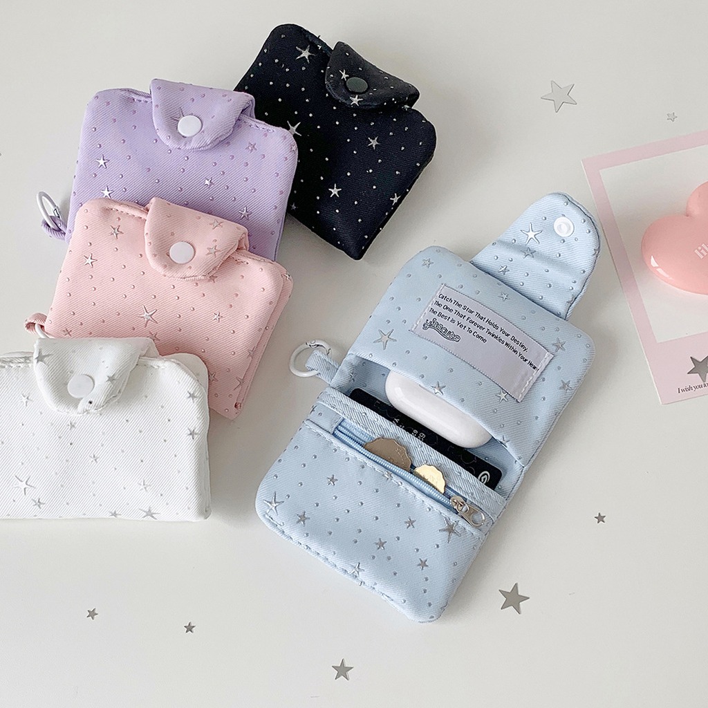 Sequins Star Print Coin Purse  - đánh giá và giá Women Bags Flipkart