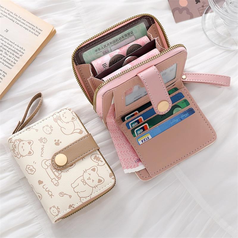Cute Cat PU Leather Coin Purse - đánh giá và giá Women Bags Flipkart