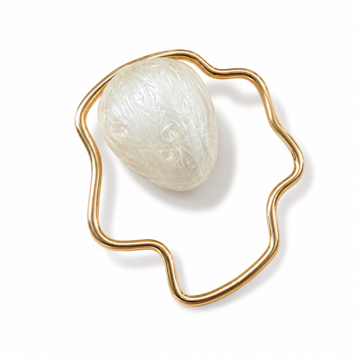 Women mini Acrylic Egg Bag Cut - đánh giá và giá Evening Bag Beaded