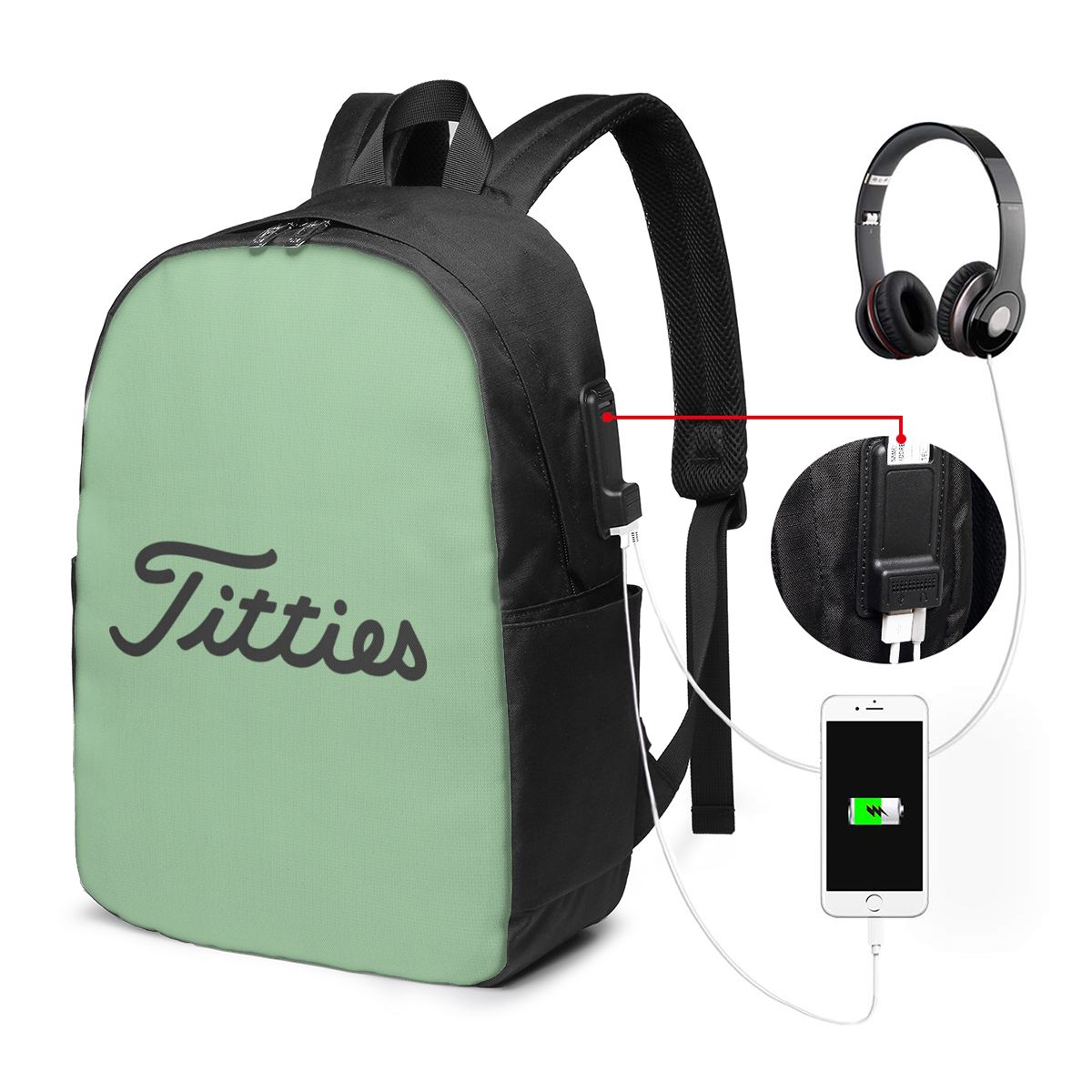 Titties Golf Ball Backpack Tra - đánh giá và giá Women Bags For Travel