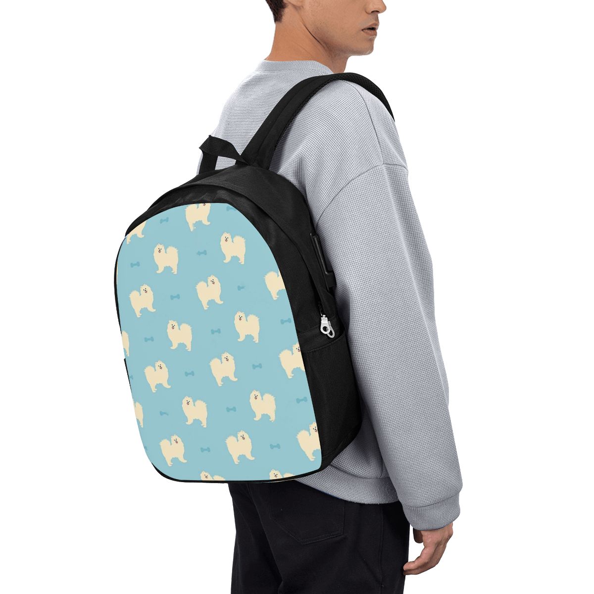 Samoyed Dog Backpack Travel No - đánh giá và giá Women Bags For Travel