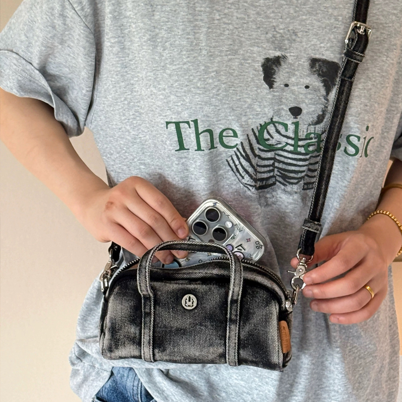Korean Casual Mini Denim Box B - đánh giá và giá Women Bags Luxury