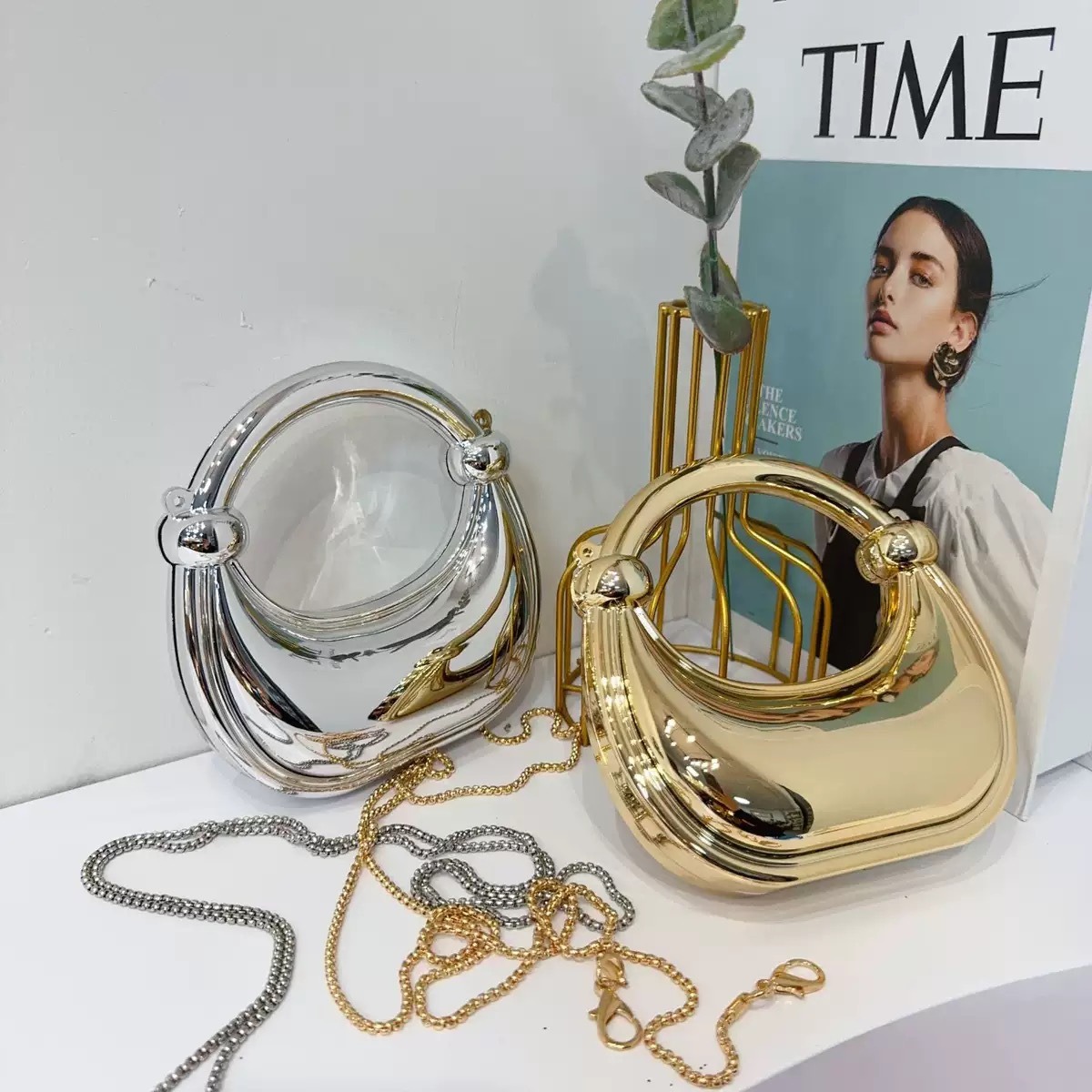 Mini Golden Evening Bag Purses - đánh giá và giá Women Bags Luxury
