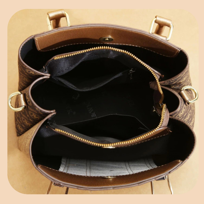 3-piece set of women's handbag - đánh giá và giá Women Bags Luxury
