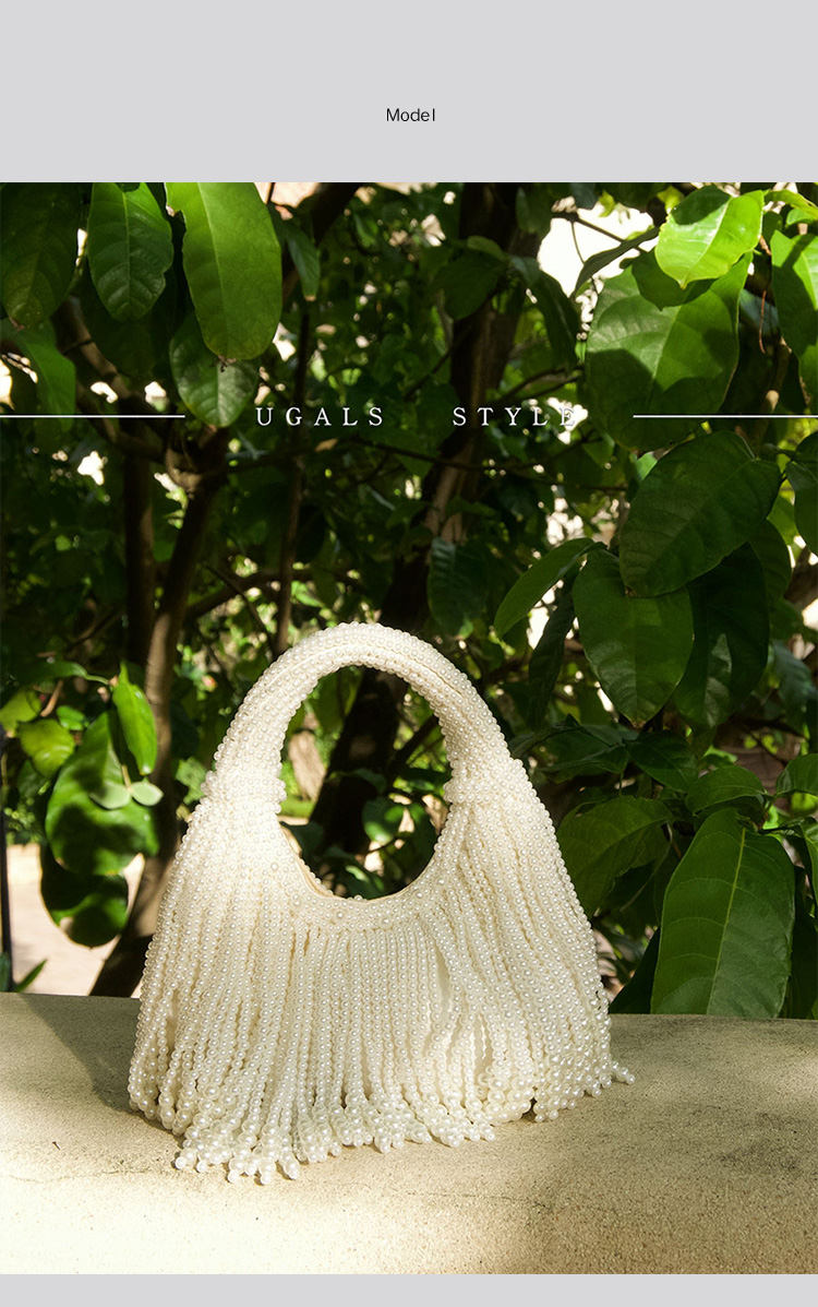 Design Handle Pearl Evening Cl - đánh giá và giá Evening Bag Beaded