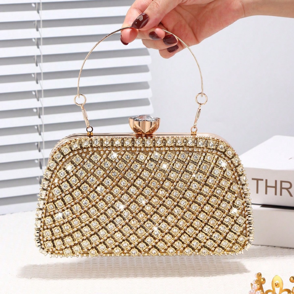 Luxury Diamonds Glitter Evenin - đánh giá và giá Evening Bag Beaded