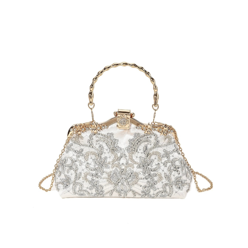 Retro New Embroidered Beaded F - đánh giá và giá Evening Bag Beaded