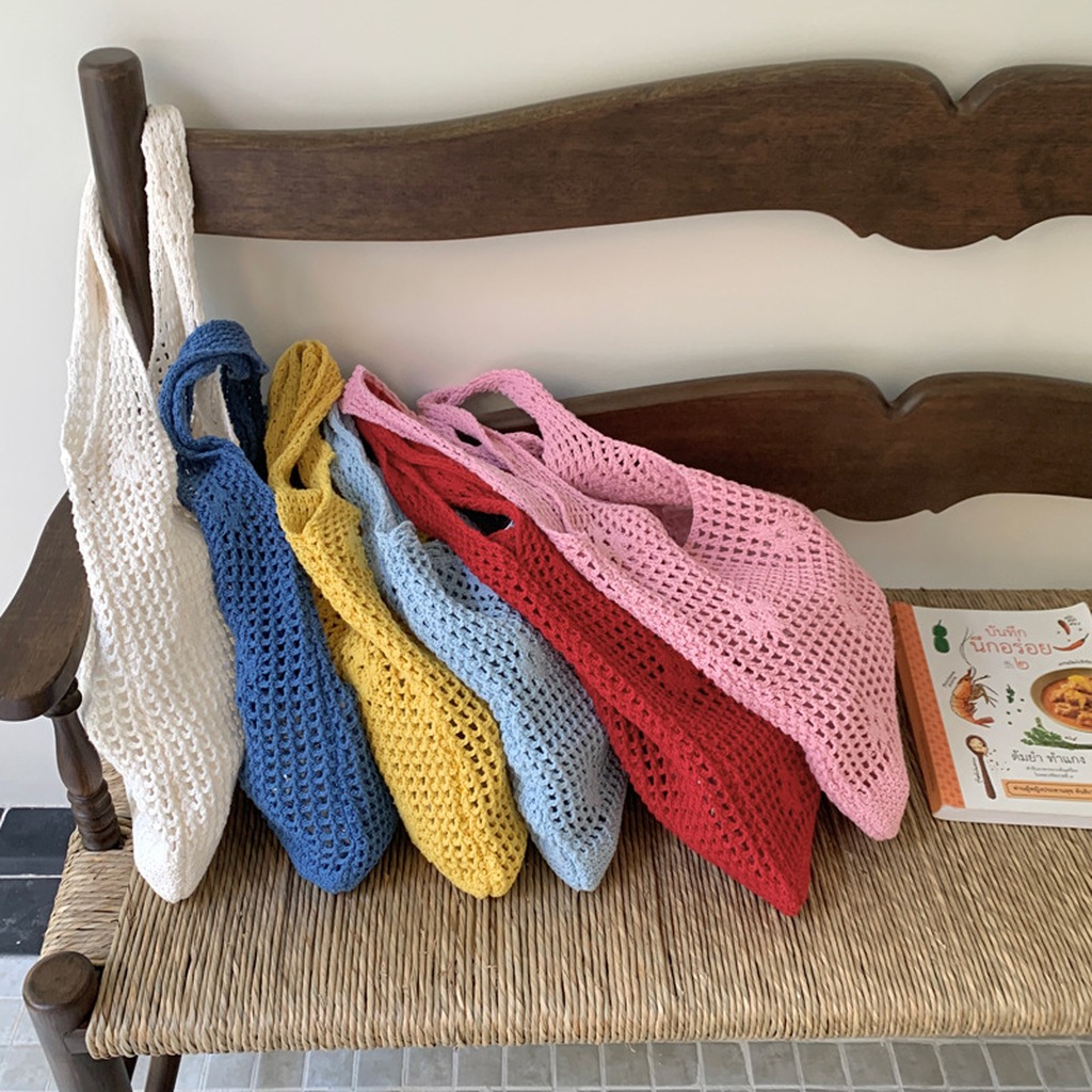 Crochet Bag Handmade Hollow Ou - đánh giá và giá Women Bags Aldo