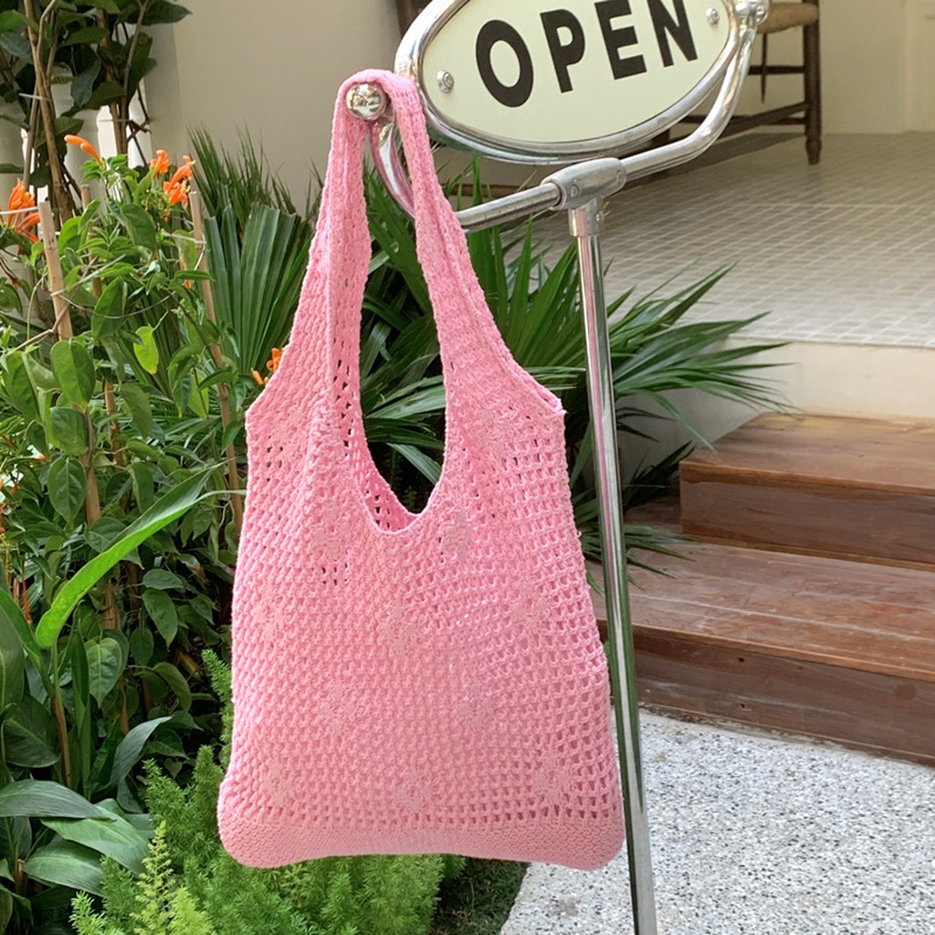 Crochet Bag Handmade Hollow Ou - đánh giá và giá Women Bags Aldo