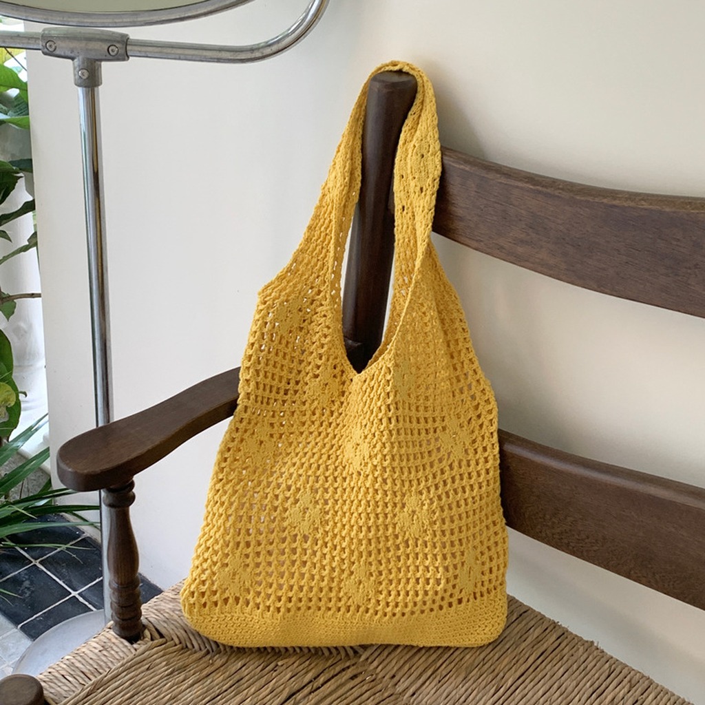 Crochet Bag Handmade Hollow Ou - đánh giá và giá Women Bags Aldo